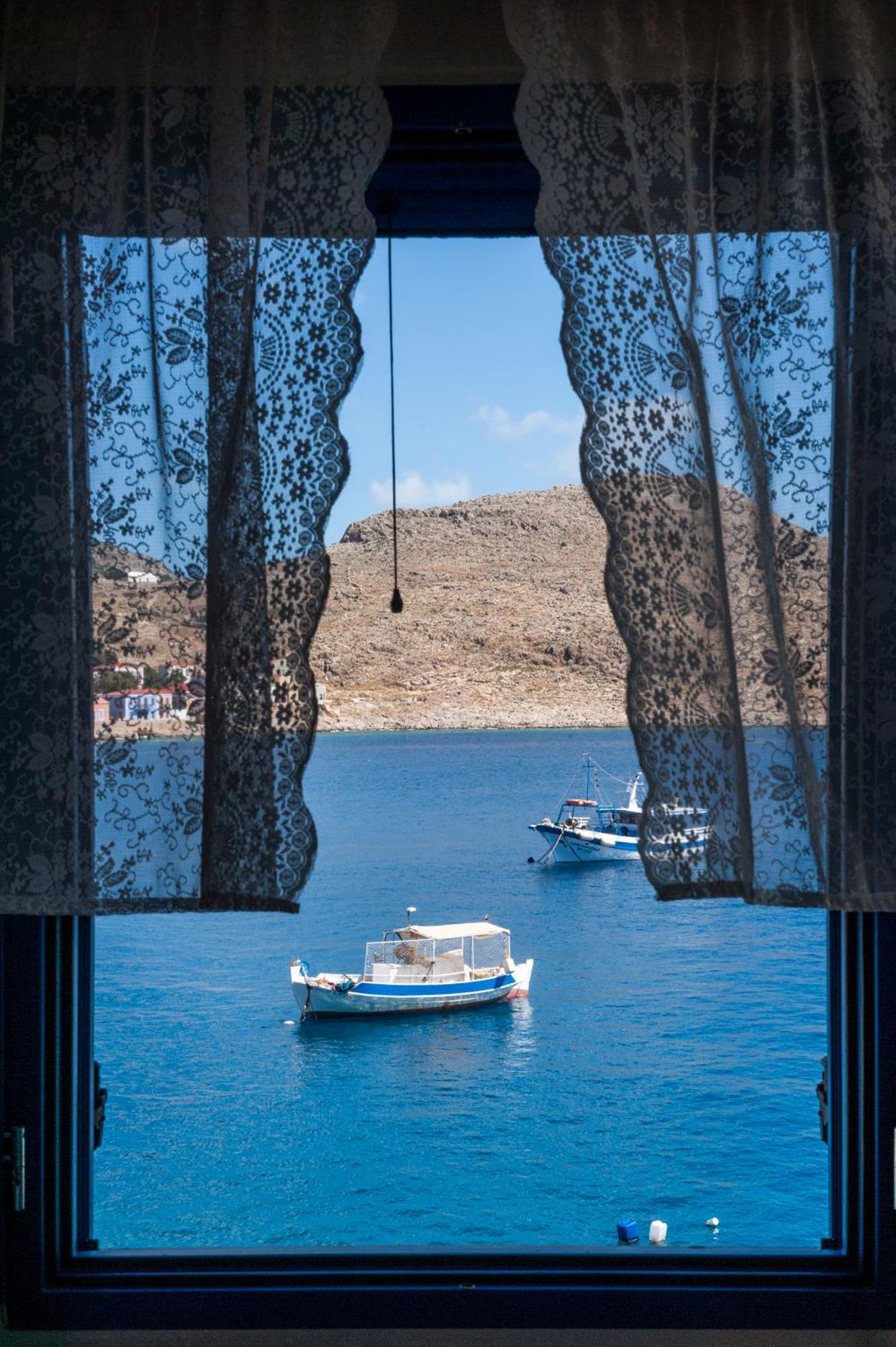 Porphyra Studio Chalki Town Kamer foto