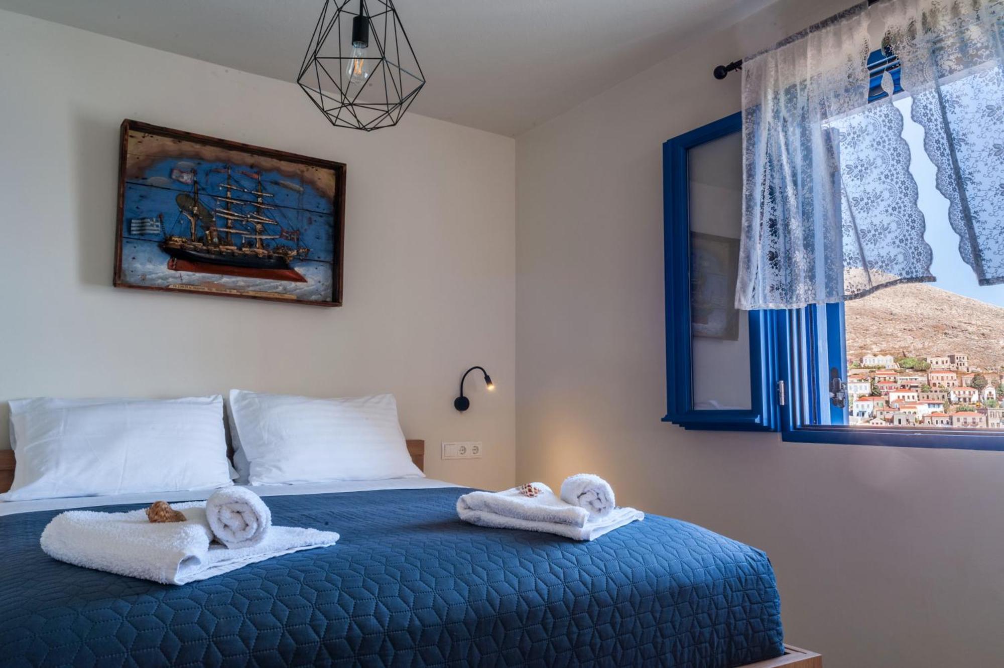 Porphyra Studio Chalki Town Kamer foto